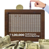 Graphene Wooden Piggy Bank Gullak For Kids Girls Boys Money Saving Box Chart For Adults Rupees Coin Box Donation Cash Collection Bank Piggybank With Numbers Money Saver (Pack Of 1)