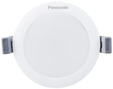 Panasonic 5 Watt Led Downlight, Round Downlight For Ceilign, Warm White Light With In-Built Driver On Board & 2 Years Warranty