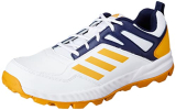 Adidas Men Synthetic & Textile Cririse V2 Cricket Shoes Ftwwht/Actgol/Ngtsky Uk-7