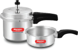 Master Classic Family Super Saver 3 L, 2 L Outer Lid Pressure Cooker(Aluminium)