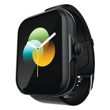 Sens Nuton 1 With 1.7 Ips Display, Orbiter, 5Atm & 150+ Watch Faces & Free Additional Strap (Matte Black)