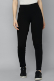 Allen Solly Regular Fit Women Black Trousers
