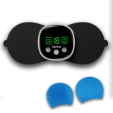 Lifelong Tens Body Massager Machine For Pain Relief – Wireless Vibrating Massager 8 Mode & 19 Intensity Level – Ems Massager Mini Massager Butterfly Massager For Shoulder, Legs, Neck, Back Massager (Black, Llm1107)