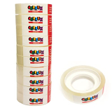 Cellux 12 Rolls Essential Transparent Tape Refills, Clear Tape, Cello Tape, All-Purpose Transparent Glossy Tape For Office, Home, School – 0.5″ Inch X 9 Meter Per Roll