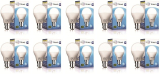 Wipro 9 W Standard B22 Led Bulb(White, Pack Of 10)