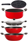Nirlon Non-Stick 5 Piece Highly Durable Pfoa Free Aluminium Combo Cooking Utensil Set