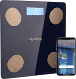 Lifelong Llws36 Smart Bmi Weighing Scale With 13 Body Parameters With Bluetooth Weighing Scale(Blue)
