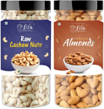 Lila Dry Fruits Dry Fruits Combo Pack Of Cashews Almond (200 G X 2) Almonds, Cashews(2 X 200 G)