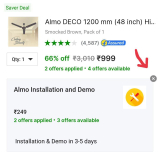 Loot Back at ₹999Remove installation