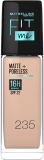 Maybelline New York Fit Me Matte+Poreless Liquid Foundation (With Pump & Spf 22), 235 Pure Beige, 30Ml Foundation(235 Pure Beige, 30 Ml)