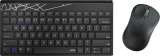 Rapoo 8000M/Keyboard & Mouse Combo (4 Device Connectivity), Flipkart Shortcut Key Wireless, Bluetooth Multi-Device Keyboard(Black)