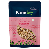 Farmley Jumbo Roasted & Salted Pistachios – 200 G | Pista, Dry Fruits, Pistachios, Nutritious & Crunchier Pista Nuts, Tasty & Healthy Snacks (Pack Of 1)