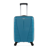 Aristocrat Airpro 76Cm Polypropylene Hardsided Large Size 8 Wheels Blue Trolley