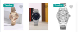 PETER ENGLAND, VAN HEUSEN, TIMEX, FASTRACK, SONATA WATCHES at  UPTO 90% OFF