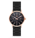Ferro Spezia Analog Black Dial Women’S Watch-Fm81886A-R