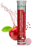 Neuherbs Apple Cider Vinegar 20 Effervescent Tablets, Apple Flavour For Weight Loss(20 Tablets)