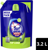 Surf Excel Matic Top Load Pouch Multi-Fragrance Liquid Detergent(3.2 L)