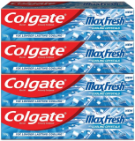Colgate Maxfresh Blue Gel Peppermint Ice Toothpaste(600 G, Pack Of 4)