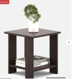 [Grab] Electra End Table in Choco Walnut Finish at ₹799Apply Code : SUMMER Offer valid for 500 customers only + Free Shipping + 799 credits using above code [Can be used in next order]