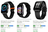 Most Loved Smartwatches Starts at ₹799boAt : Noise : Boult : Fire-Boltt :