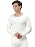 One8 By Virat Kohli Men’S Regular Fit Undershirt (One8_9999_Wh_Top_Fso_1Pc_White