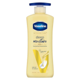 Vaseline Intensive Care, Deep Moisture Nourishing Body Lotion, 400Ml, For Radiant, Glowing Skin, With Glycerin, Non-Sticky, Fast Absorbing, Daily Moisturizer For Dry, Rough Skin, For Men & Women