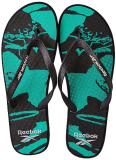 Reebok Mens Russel Flip Black/Court Green/Lgh Solid Grey Sneaker – 7 Uk (Gb9731)