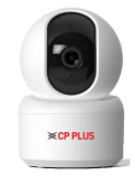 Cp Plus 2Mp Full Hd Smart Wi-Fi Cctv Home Security Camera |360° With Pan Tilt | View & Talk | Motion Alert | Night Vision | Sd Card (Upto 128 Gb), Alexa & Google Support | Ir Distance 10Mtr | Cp-E25A