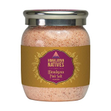 Himalayan Natives 100% Natural Himalayan Pink Salt Powder 600G | Rock Salt | Sendha Namak | Mineral Rich Salt For Healthy Cooking | No Artificial Iodine
