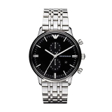 Emporio Armani Silver Watch Ar0389