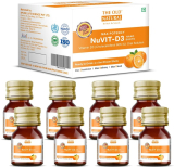 The Old Natural Nuvit D3 Vitamin D3 60000 Iu I Cholecalciferol Vitamin D3 60000 Iu Nano Shots(2 X 20 Ml)