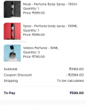 LOOT : Bombay Shaving Company : 5 Products at ₹599Use Code : STOCKUPPro Tip – Add 5 High Price Wala Products & Apply Code.