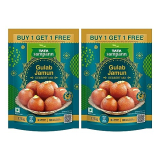 Tata Sampann Gulab Jamun Dessert Mix, Soft & Juicy, (Buy 1 Get 1 Promo Pack), 2X 175G