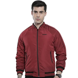 The Indian Garage Co Men’S Varsity Jacket (0521-Jkt-48-05_Red_Xl)