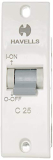 Havells Dhmncspa025 Pvc Plastic 25A Sp C Mini Mcb (White)