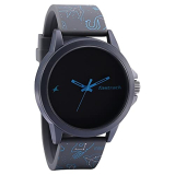 Fastrack Space Rover Quartz Analog Black Dial Silicone Strap Unisex Watch-38024Pp54/Nt38024Pp54