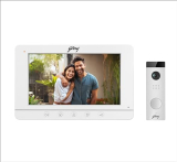 Godrej Security Solutions Seethru Vdp Re7 V-Series Video Door Phone Wired 960P White