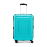 Aristocrat Endeavour Strolly 65 Cm 360°|Trolley Bag,Speed_Wheel Suitcase For Travel,8 Wheel Luggage For Men And Women,Polypropylene Hard Side Cabin And Check In Bag(Turquoise,Medium),66 Centimeters