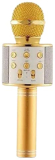 Hr Collection Wireless Singing Mike Advance Handheld Multi-Function Bluetooth Karaoke Mic With Microphone Speaker For All Smart Phones