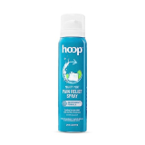 Hoop Mighty Mint Pain Relief Spray | Cryotherapy Cooling, Fresh Smell | Instant Relief From Backache, Joint, Leg, Knee Pain, Workout, Sports Recovery, Sore Muscle | 80 G