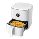 Xiaomi Smart Air Fryer For 4-5 People | 90% Less Fat L 1500W Fast Cooking | 7 Pre-Set Menus | Grill, Bake, Fry, Roast, Reheat, Defrost | 40-200°C L Dual Speed Technology | Voice Control | 90+ Recipe