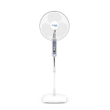 Crompton Wave Plus 400-Mm (16 Inch) 60W Oscillating Pedestal Fan (Kd White)