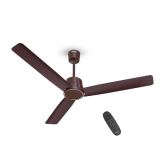 Havells 1200Mm Ambrose Slim Ceiling Fan | Premium Finish, Decorative Fan, Remote Control, High Air Delivery Fan | 5 Star Rated, Upto 60% Energy Saving | 2+1* Year Warranty | (Pack Of 1, Brown)