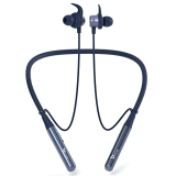 Syska Pace X1 Bluetooth Earphone With Clear Hd Sound Magnetic Earbuds,11 Hour Playback Time,10M Range,Adjustable Clips&Sweat Proof Coating Neckband Compatible With Multi Devices-(Blue),In-Ear