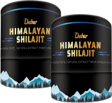 Dabur 100% Pure Himalayan Shilajit Resin |Boosts Stamina & Immunity |Revitalises Body(Pack Of 2)