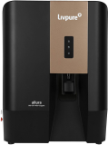 Livpure Allura – No Service Cost For 2.5 Years – All Filters Included 7 L Ro + Uv + Copper Water Purifier(Black)