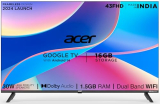 Acer 109 Cm (43 Inches) I Pro Series Full Hd Smart Led Google Tv With Android 14 (Black) | 16Gb Storage | 30W Dolby Audio