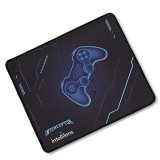 Interceptor By Intellilens Gaming Mouse Pad | Anti Slip Base, Control Edition, Water Resistance, Precision Move, Premium Leather Mat For Desktop & Laptop – Medium