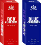 St-John Cobra Red Current 50Ml And Blue Current 50Ml Body Perfume Spray Gift Pack Eau De Parfum  –  100 Ml(For Men & Women)