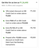 APPLE 2022 MacBook Pro M2 – (8 GB/512 GB SSD/Mac OS Monterey) MNEQ3HN/A  (13.3 Inch, Silver, 1.38 Kg) at ₹126,490 with SBI Cards